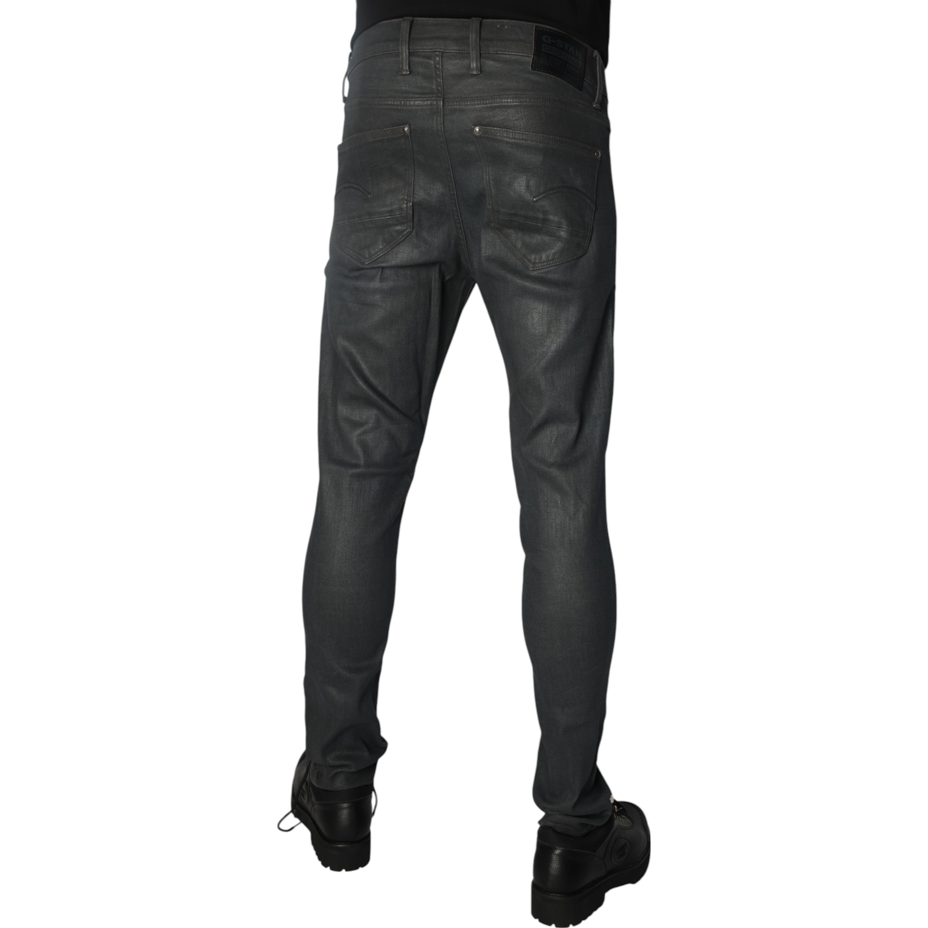 G-Star Jeans Revend Fwd Skinny Worn In Grey Clay